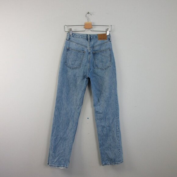 Aritzia Denim Forum The Joni Women's High Rise Loose Jeans 23 Blue Slouchy 576 - Picture 2 of 13